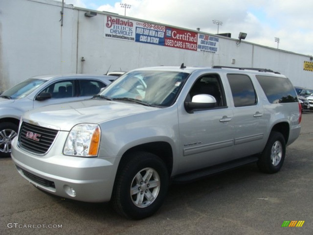 2013 Yukon XL SLT 4x4 - Quicksilver Metallic / Ebony photo #1