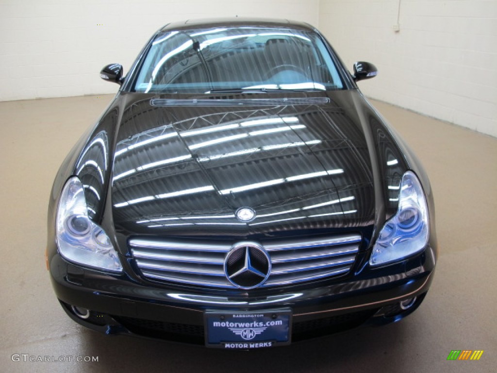 2008 CLS 550 - Black / Black photo #2
