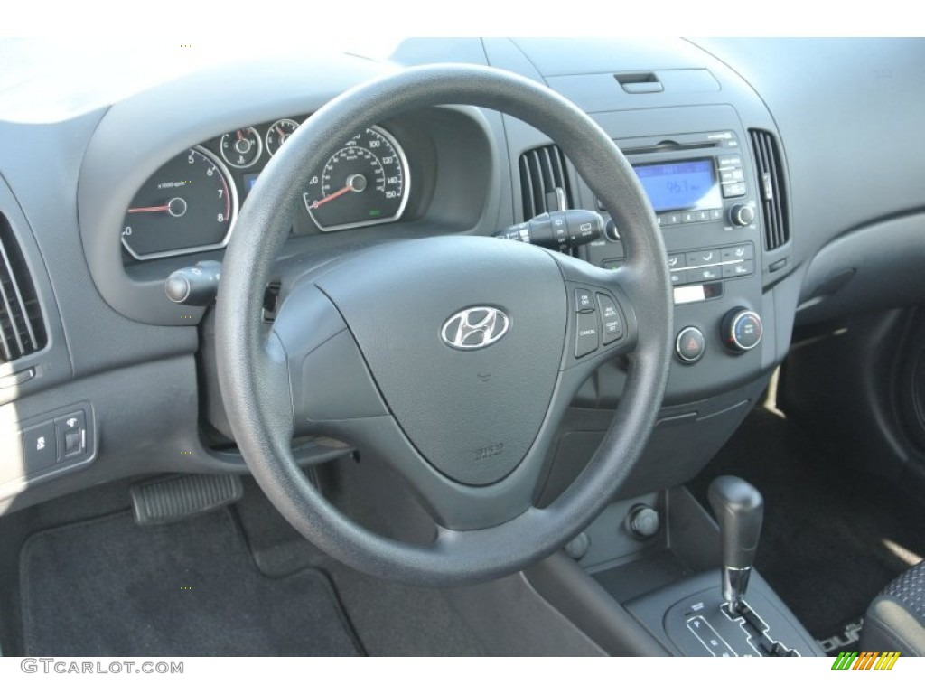 2012 Elantra GLS Touring - Atlantic Blue / Black photo #24