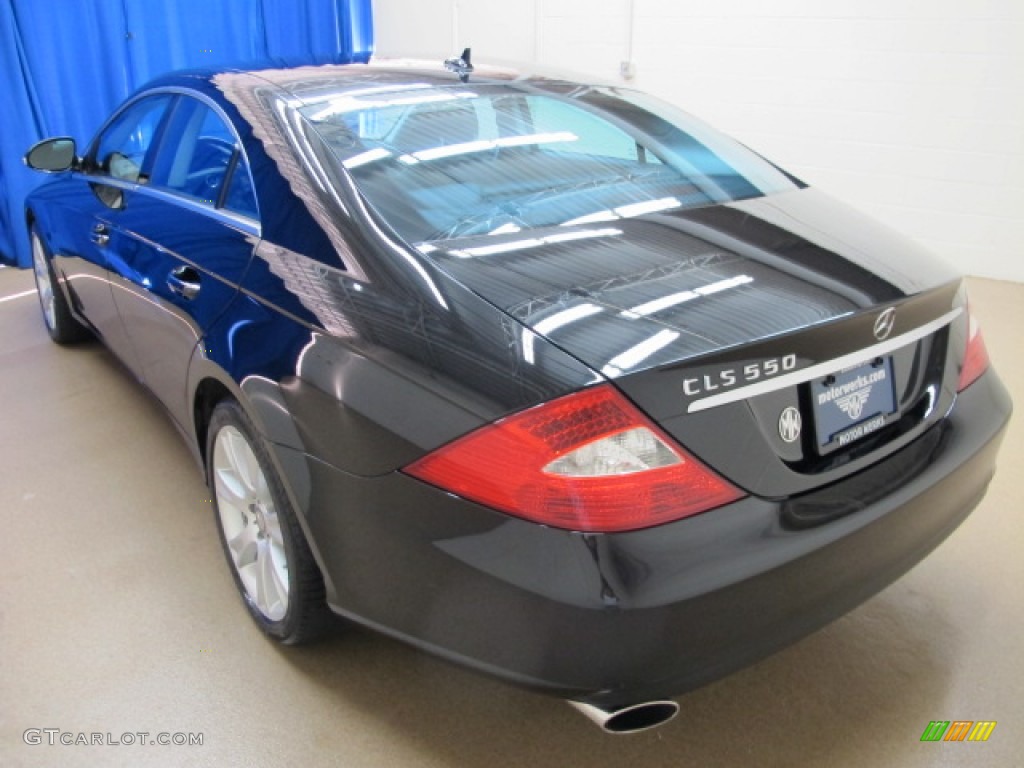 2008 CLS 550 - Black / Black photo #6