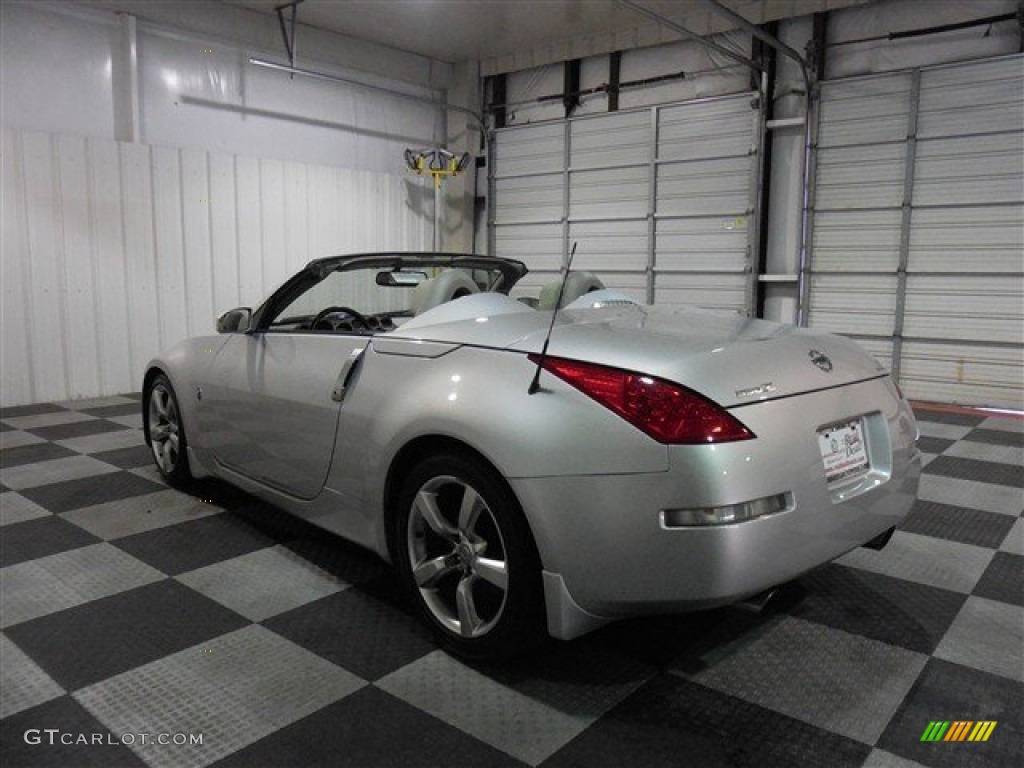 2006 350Z Touring Roadster - Silver Alloy Metallic / Frost Leather photo #5