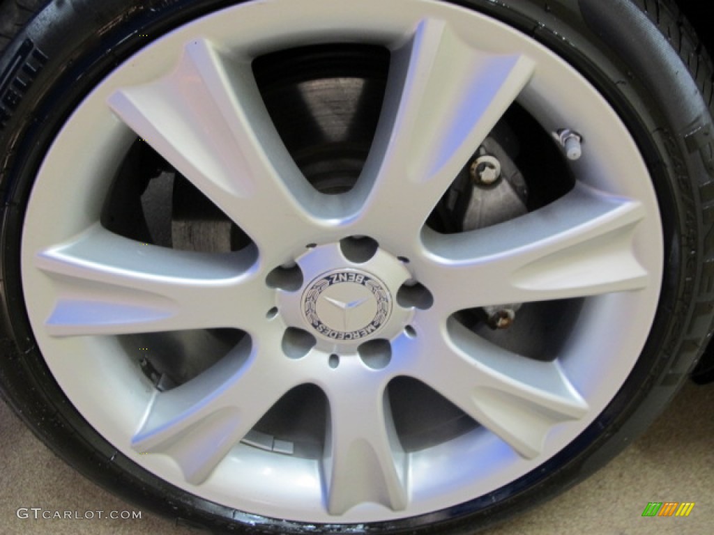 2008 CLS 550 - Black / Black photo #13