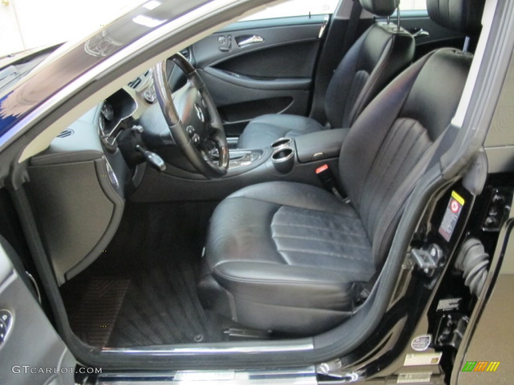 2008 CLS 550 - Black / Black photo #17