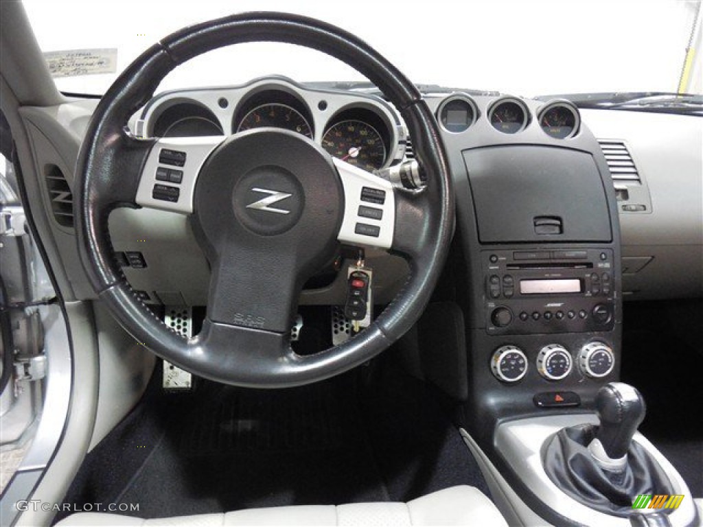 2006 350Z Touring Roadster - Silver Alloy Metallic / Frost Leather photo #13
