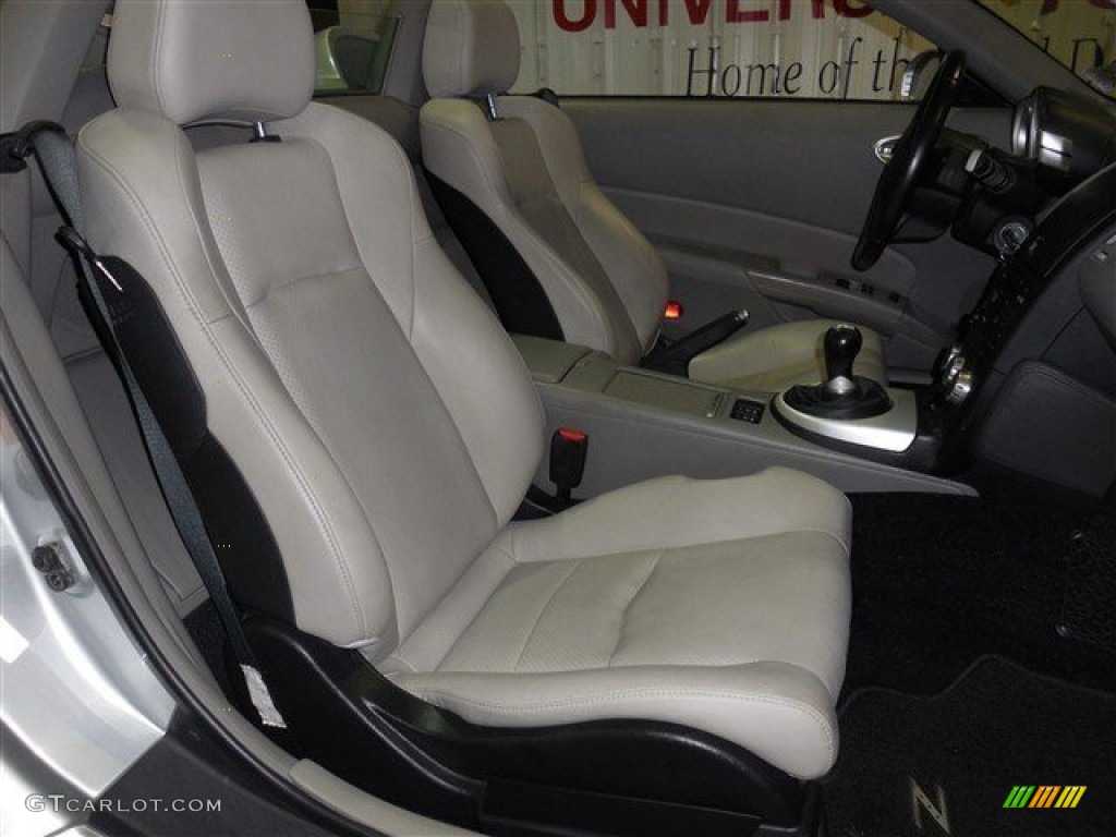 2006 350Z Touring Roadster - Silver Alloy Metallic / Frost Leather photo #18