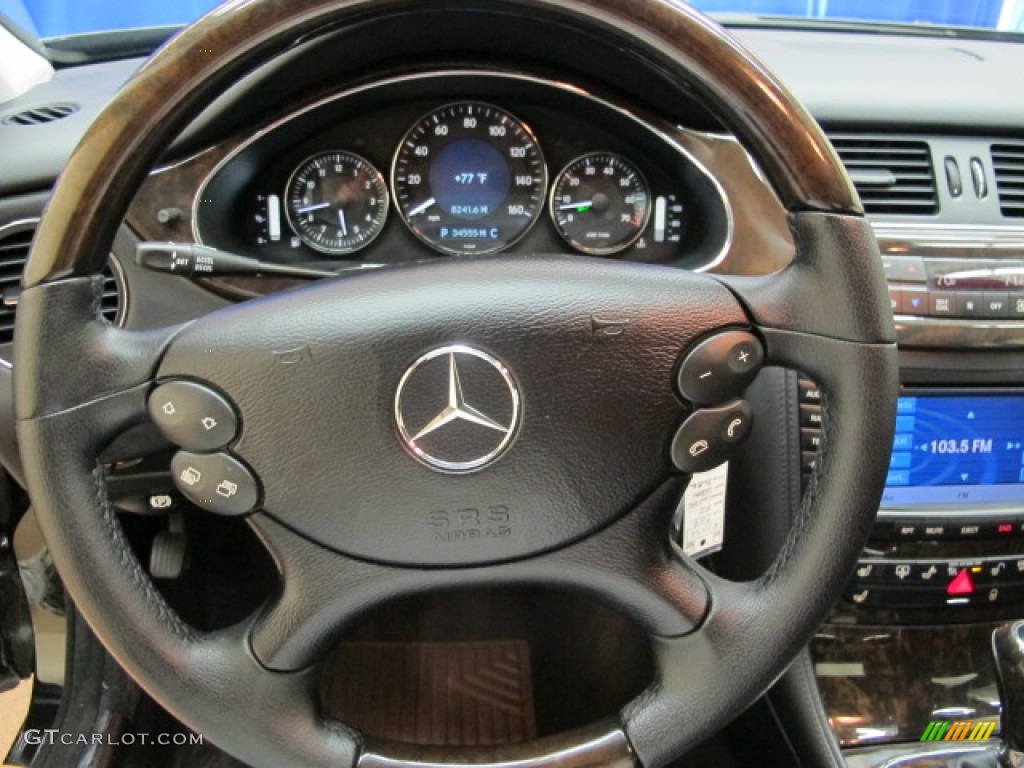 2008 CLS 550 - Black / Black photo #35