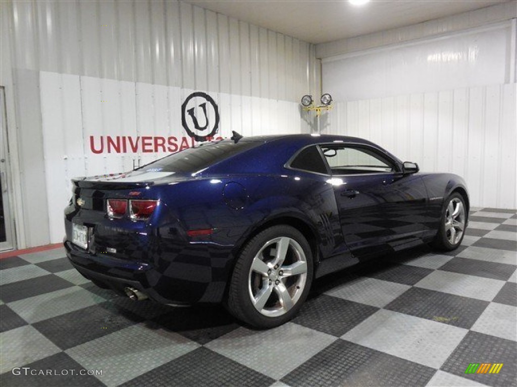 2010 Camaro SS/RS Coupe - Imperial Blue Metallic / Gray photo #6