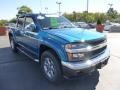 2011 Aqua Blue Metallic Chevrolet Colorado LT Crew Cab 4x4  photo #7