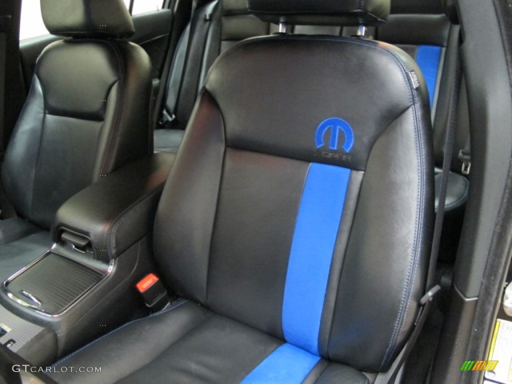 Black/Mopar Blue Interior 2011 Dodge Charger R/T Mopar '11 Photo #86187878