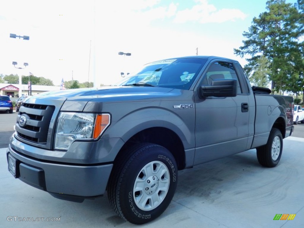 2011 F150 STX Regular Cab - Sterling Grey Metallic / Steel Gray photo #1