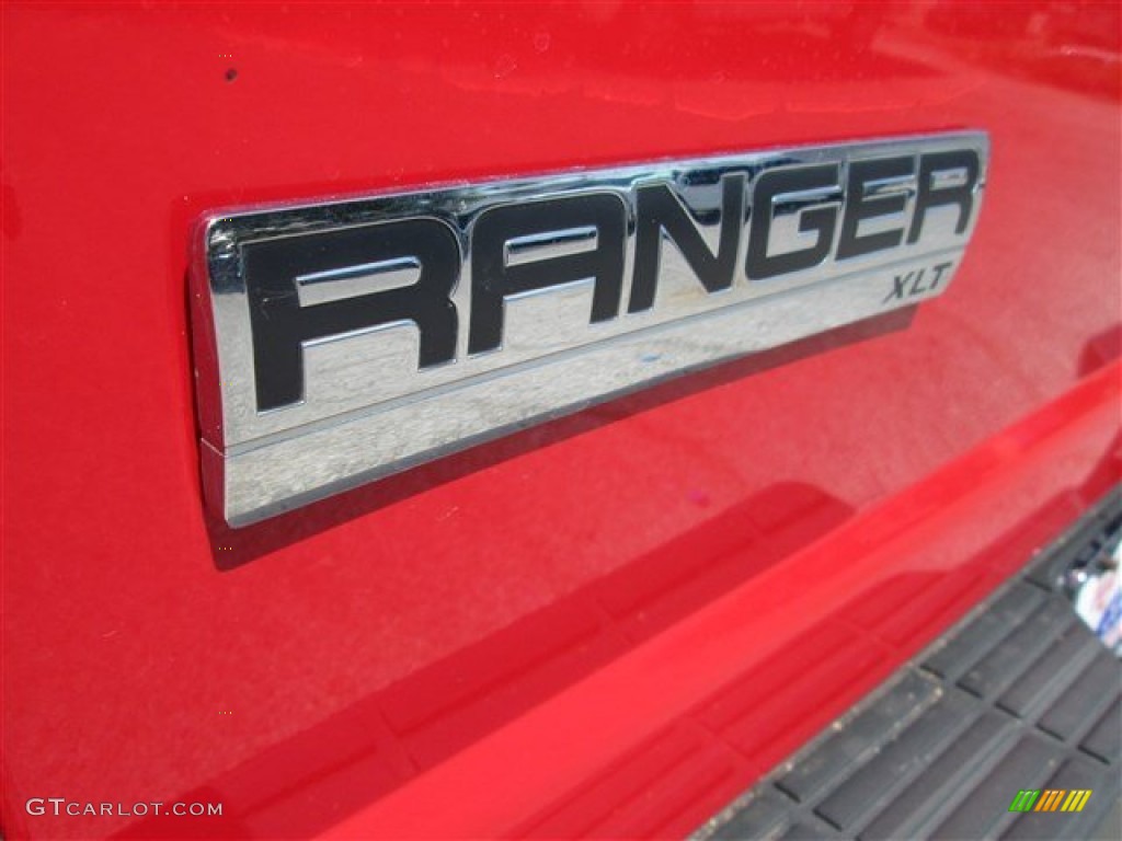 2006 Ranger XLT SuperCab - Torch Red / Medium Dark Flint photo #7