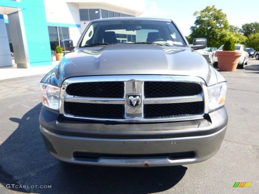 2009 Ram 1500 ST Quad Cab 4x4 - Mineral Gray Metallic / Dark Slate Gray photo #8