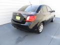Midnight Black - Rio LX Sedan Photo No. 4