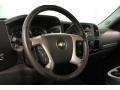 Ebony 2013 Chevrolet Silverado 1500 LT Extended Cab 4x4 Steering Wheel