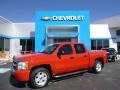 Victory Red 2010 Chevrolet Silverado 1500 LT Crew Cab 4x4