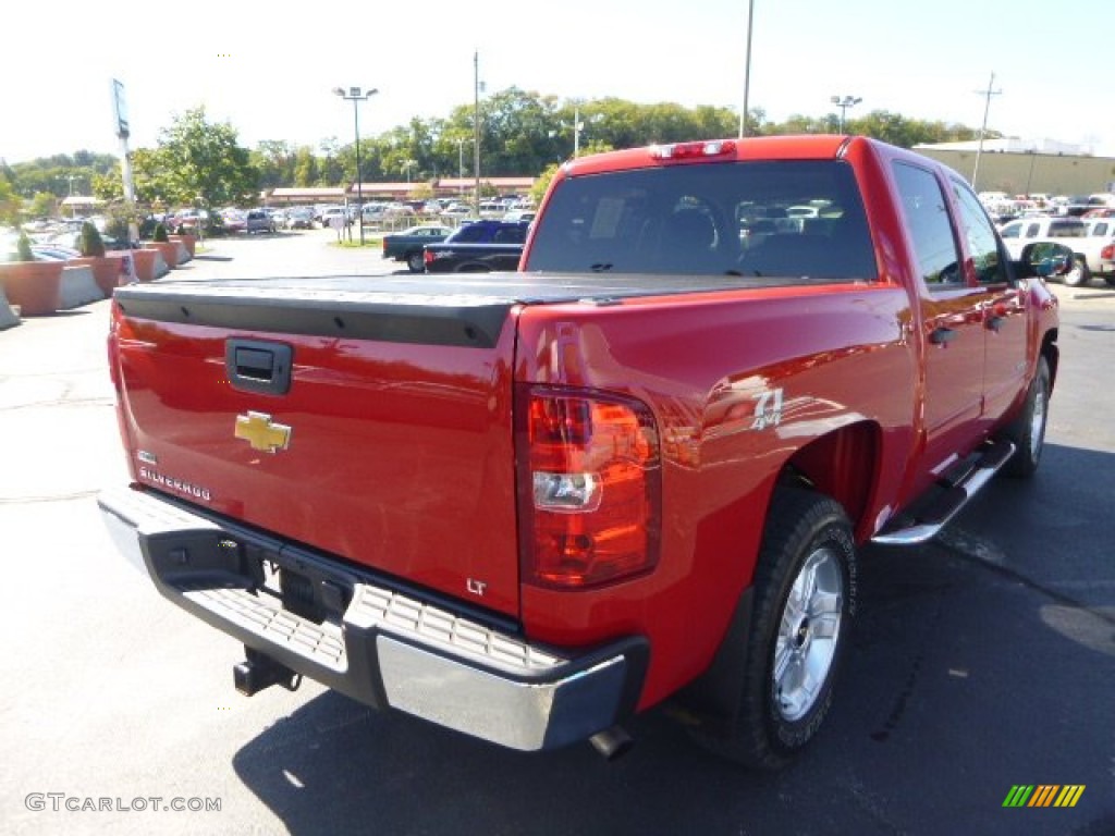 2010 Silverado 1500 LT Crew Cab 4x4 - Victory Red / Ebony photo #5