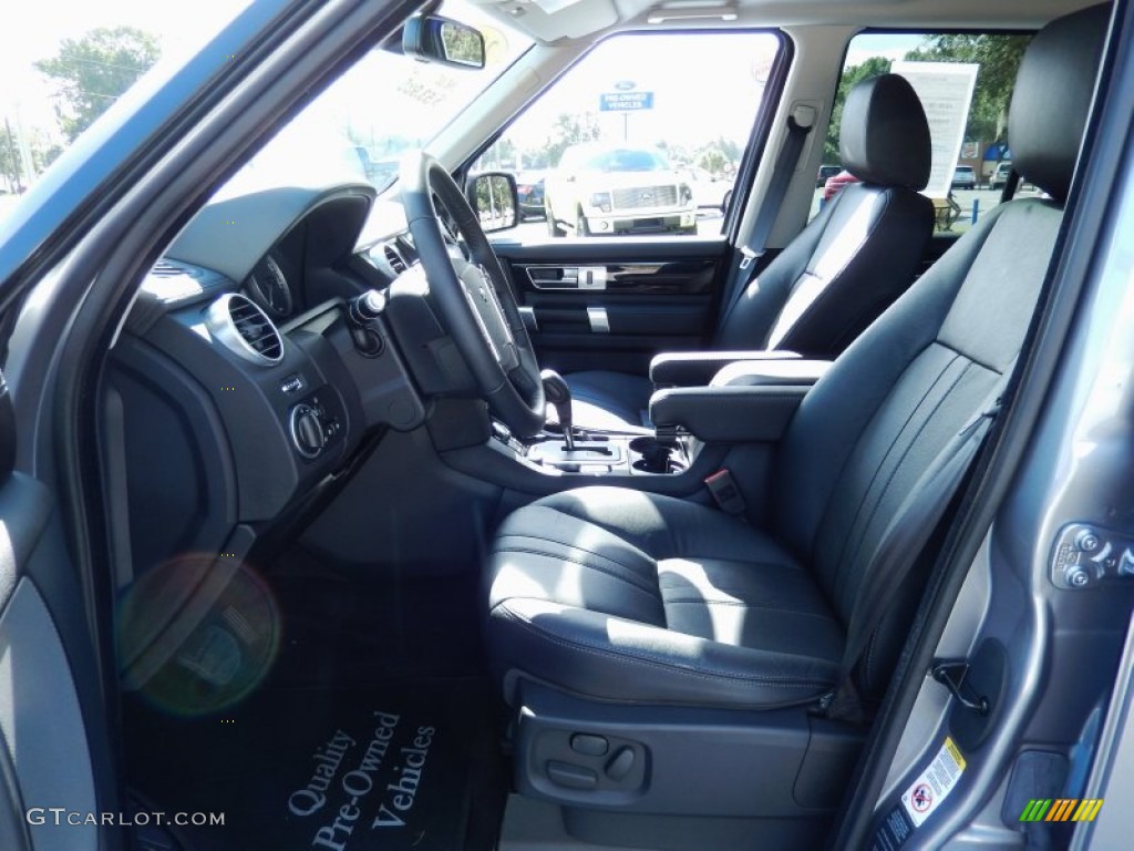 Ebony Interior 2012 Land Rover LR4 HSE Photo #86190266