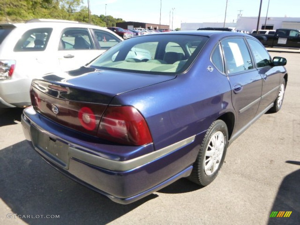 2001 Impala  - Navy Blue Metallic / Medium Gray photo #3