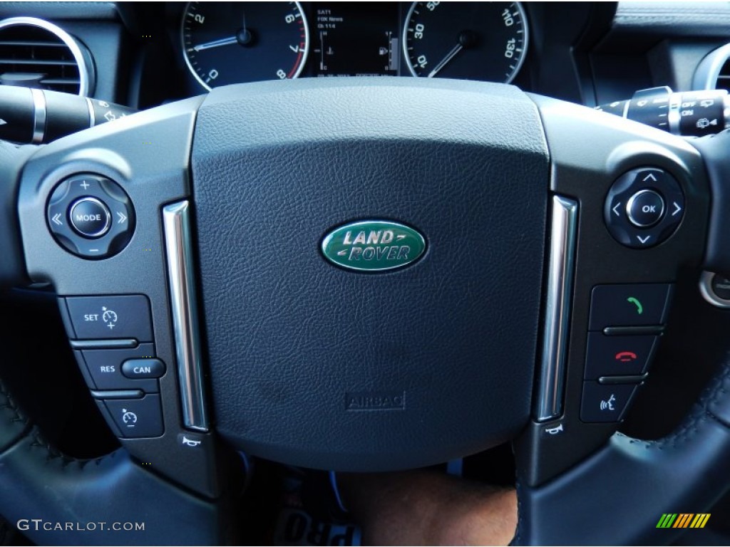 2012 Land Rover LR4 HSE Steering Wheel Photos