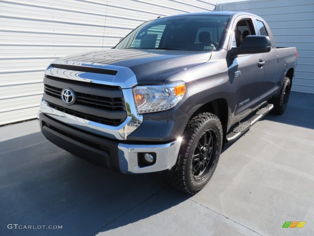 2014 Tundra SR5 Double Cab - Magnetic Gray Metallic / Black photo #6