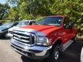2002 Red Clearcoat Ford F250 Super Duty XLT SuperCab 4x4 #86158385