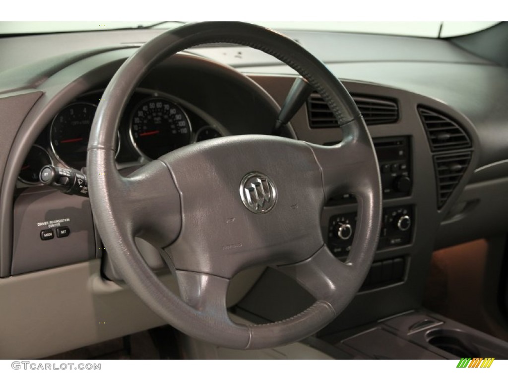2006 Buick Rendezvous CX Gray Steering Wheel Photo #86192486