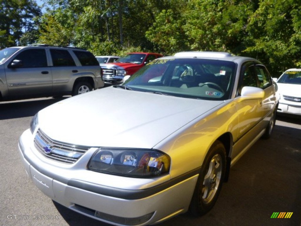 2002 Impala LS - Galaxy Silver Metallic / Medium Gray photo #1