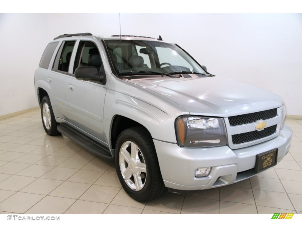 2008 TrailBlazer LT 4x4 - Moondust Metallic / Ebony photo #1
