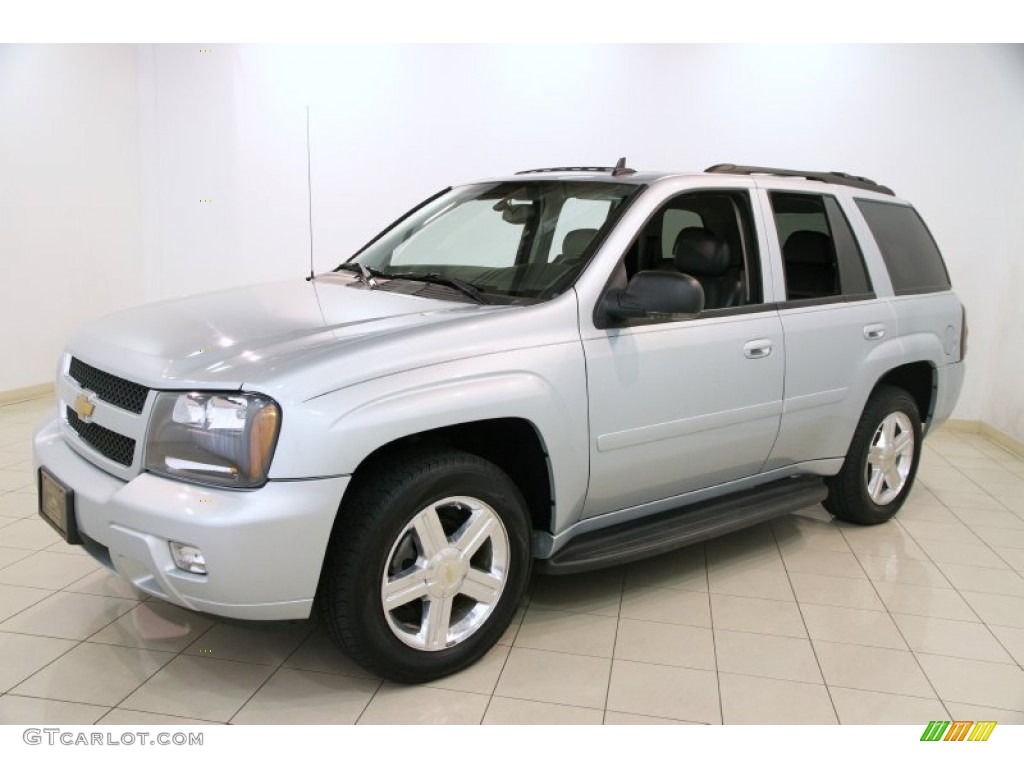 Moondust Metallic 2008 Chevrolet TrailBlazer LT 4x4 Exterior Photo #86193517