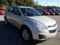 2014 Champagne Silver Metallic Chevrolet Equinox LS  photo #3