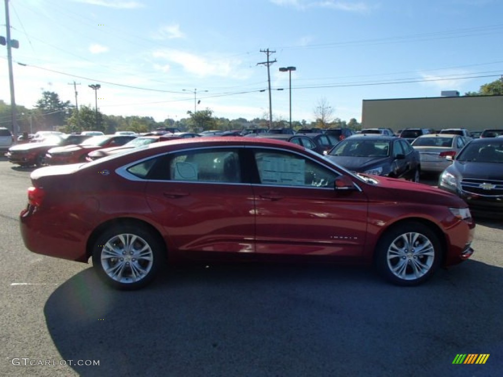 2014 Impala LT - Crystal Red Tintcoat / Jet Black photo #4