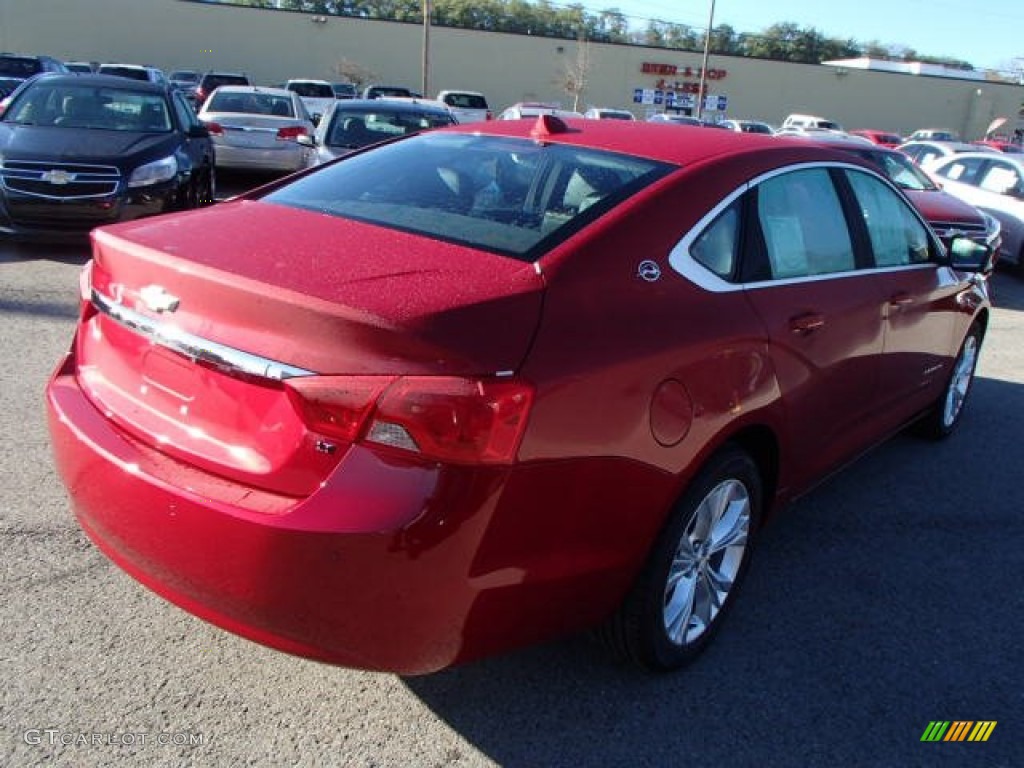 2014 Impala LT - Crystal Red Tintcoat / Jet Black photo #5
