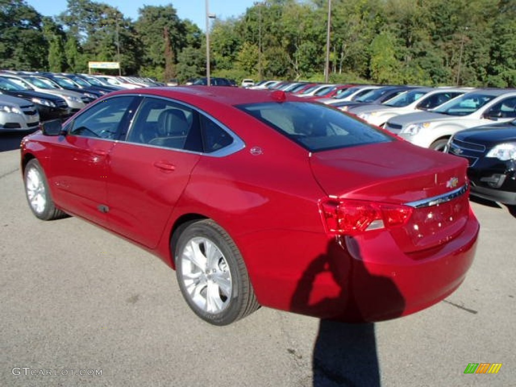 2014 Impala LT - Crystal Red Tintcoat / Jet Black photo #7