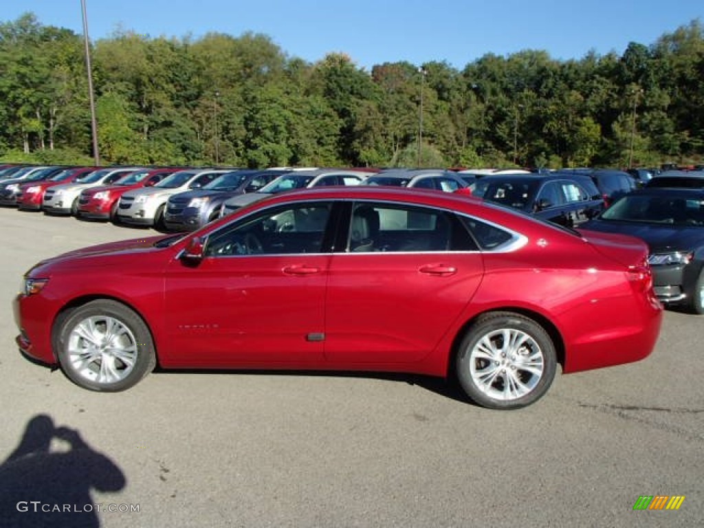 2014 Impala LT - Crystal Red Tintcoat / Jet Black photo #8