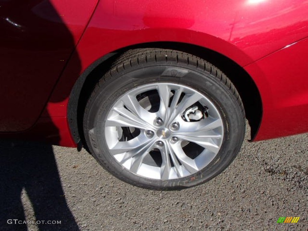 2014 Impala LT - Crystal Red Tintcoat / Jet Black photo #9