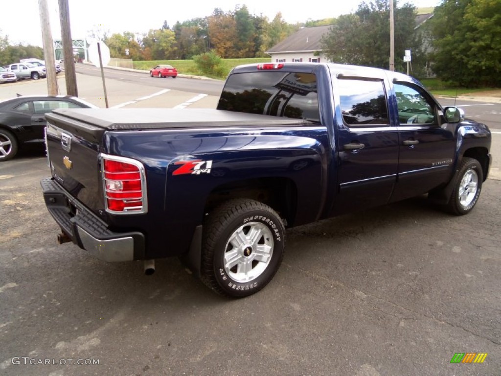 2009 Silverado 1500 LT Z71 Crew Cab 4x4 - Imperial Blue Metallic / Ebony photo #5