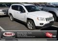 Bright White 2011 Jeep Compass 2.4 Latitude 4x4