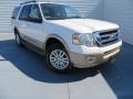 2014 White Platinum Ford Expedition XLT  photo #1