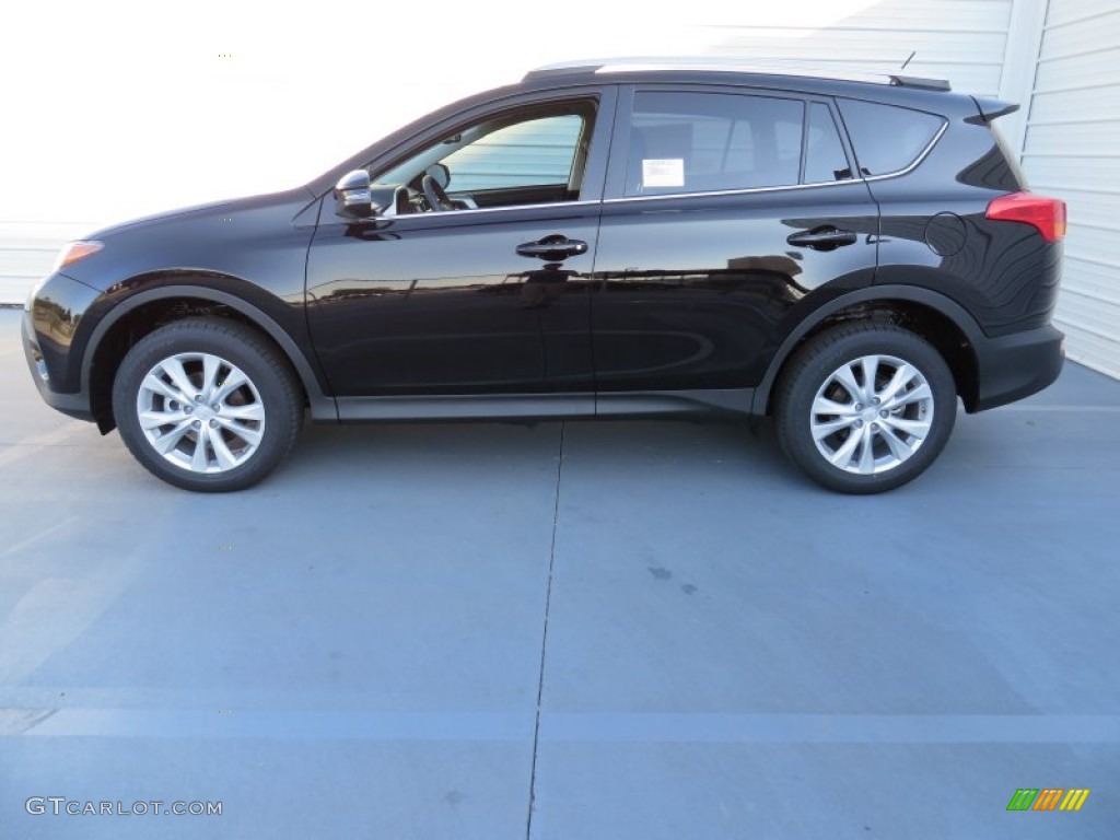 2013 RAV4 Limited - Black / Black photo #6