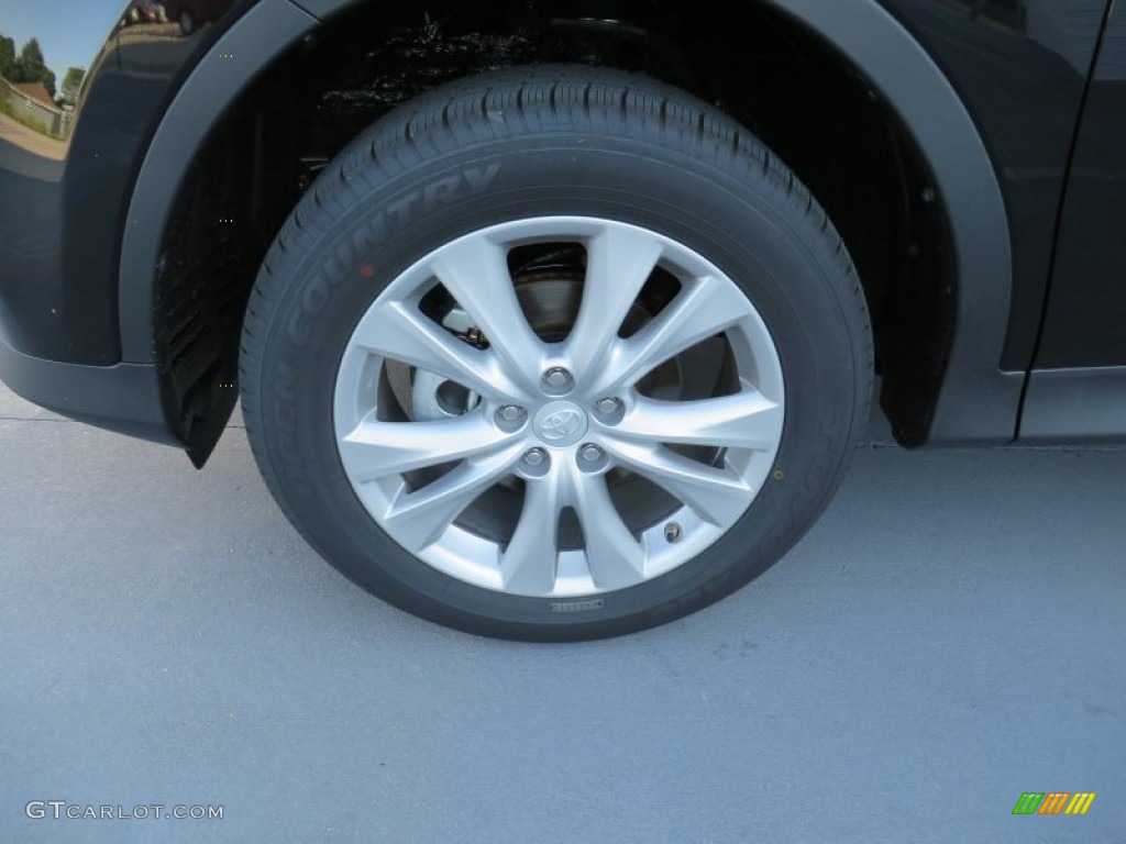 2013 RAV4 Limited - Black / Black photo #11
