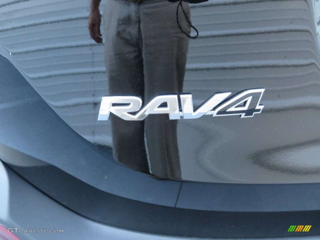 2013 RAV4 Limited - Black / Black photo #13