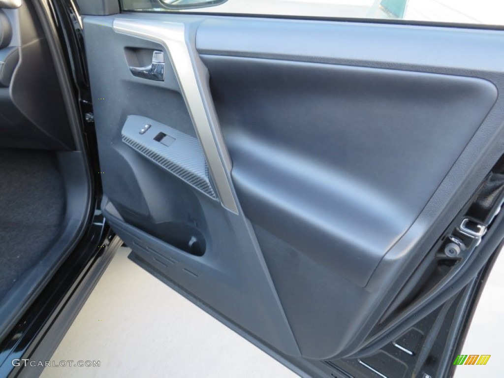 2013 RAV4 Limited - Black / Black photo #16