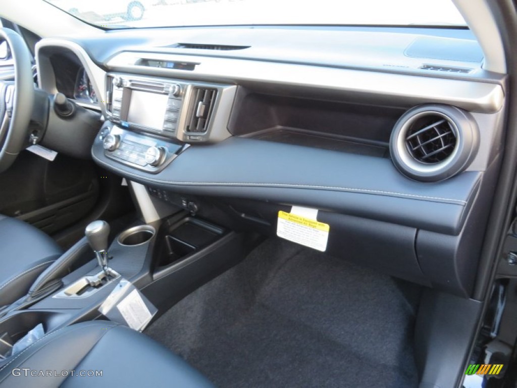2013 RAV4 Limited - Black / Black photo #17