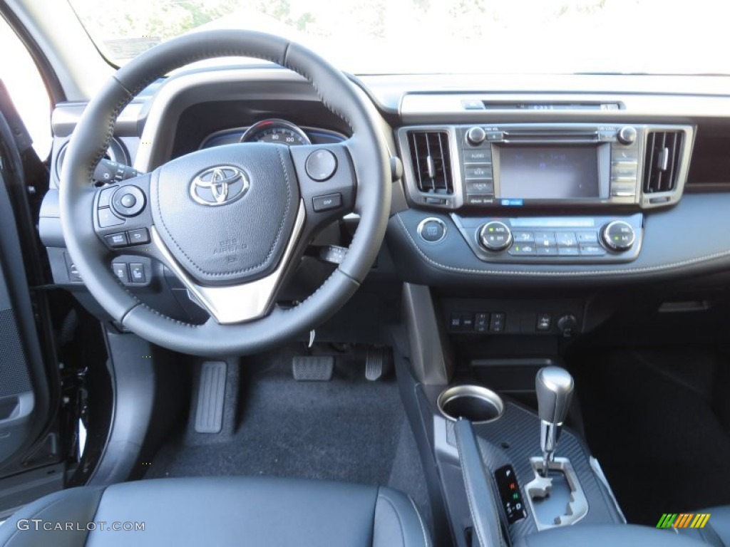 2013 RAV4 Limited - Black / Black photo #27