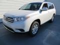 2013 Blizzard White Pearl Toyota Highlander   photo #7