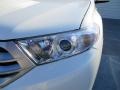 2013 Blizzard White Pearl Toyota Highlander   photo #9