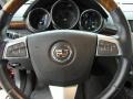 2010 Cadillac CTS Ebony Interior Steering Wheel Photo