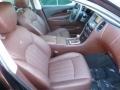 2010 Infiniti EX Chestnut Interior Front Seat Photo