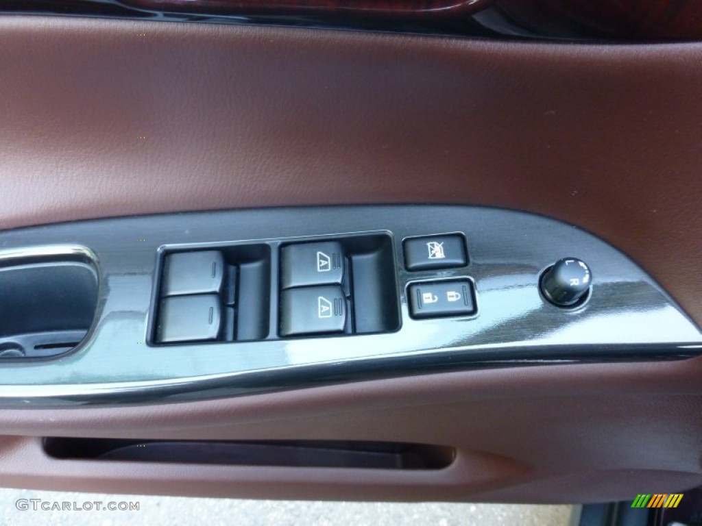 2010 EX 35 Journey AWD - Dark Current Red / Chestnut photo #36