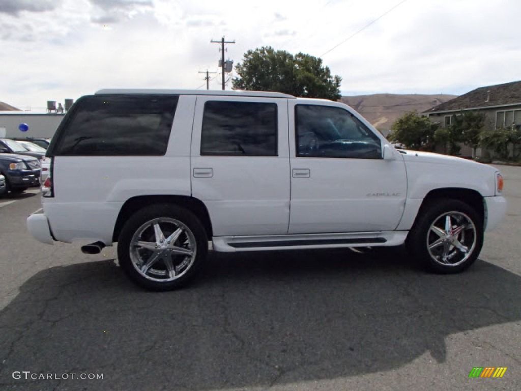 2000 Escalade 4WD - Aspen White / Neutral Shale photo #5